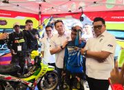 Ketua IMI Pusat Moreno Soeprapto Kunjungi Paddock BSL Rajawali Squad di SCR Round 3 Palu