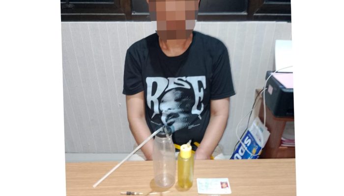 Geledah Indekos di Luwuk Selatan, Polisi Amankan Pelaku dan 9 Sachet Sabu-sabu