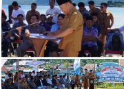 Peletakan Batu Pertama Pembangunan Tahap I Pelabuhan Salakan, Awali Langkah Besar Konektivitas Laut Bangkep