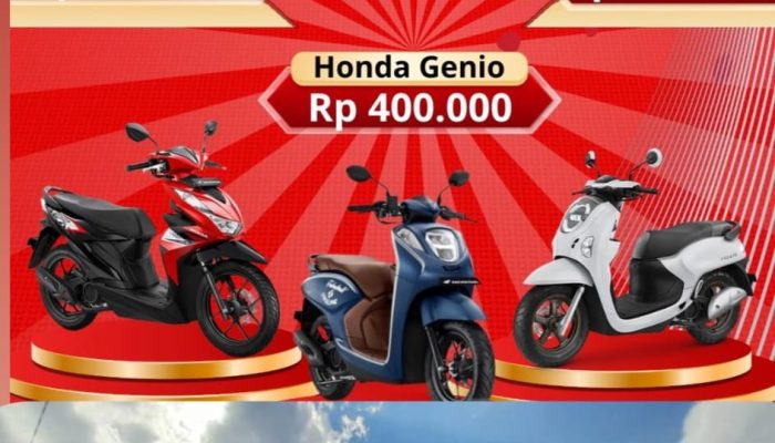 Super Promo Oktober! Honda Anugerah Perdana Tawarkan DP Mulai Rp300 Ribu untuk Beat, Scoopy, dan Genio