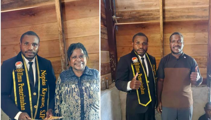 Nopias Kayame Jalani Seminar Proposal di Universitas Satya Wiyata Mandala Nabire