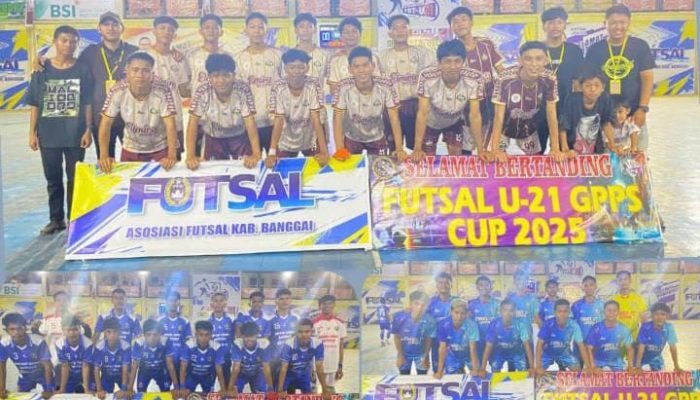 GMQ FC Raih Kemenangan Tipis, Mangkio FC Bermain Imbang Kontra Farrel FC di Babak Penyisihan Open Turnamen Futsal U-21 GPPS 2025