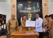 Imigrasi Banggai Teken Perjanjian Kerja Sama Mall Pelayanan Publik di Morut