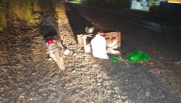 Seorang Ibu Penjual Sayur Patah Tulang Usai Jadi Korban Tabrak Lari Mobil di Toili Barat
