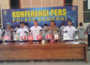 Januari-Oktober 2025, Polres Banggai Berhasil Ungkap 77 Kasus Narkoba dan Amankan 89 Tersangka
