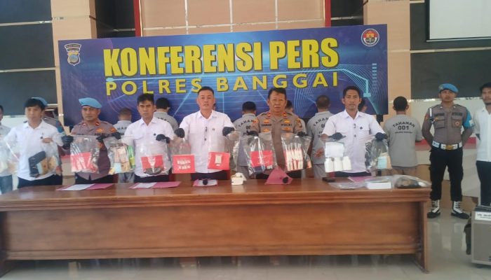 Januari-Oktober 2025, Polres Banggai Berhasil Ungkap 77 Kasus Narkoba dan Amankan 89 Tersangka