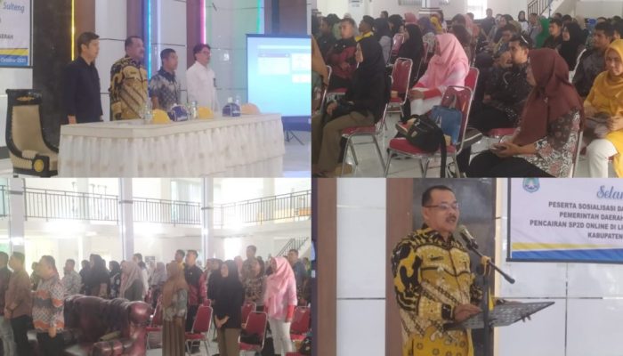 Pemkab Bangkep Gelar Sosialisasi dan Pelatihan SP2D Online dalam SIPD, Tingkatkan Kompetensi Aparatur Keuangan Daerah