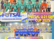 Babak Penyisihan Open Turnamen Futsal U-21 GPPS Cup 2025 Resmi Berakhir, Berikut Hasil Tiga Pertandingan
