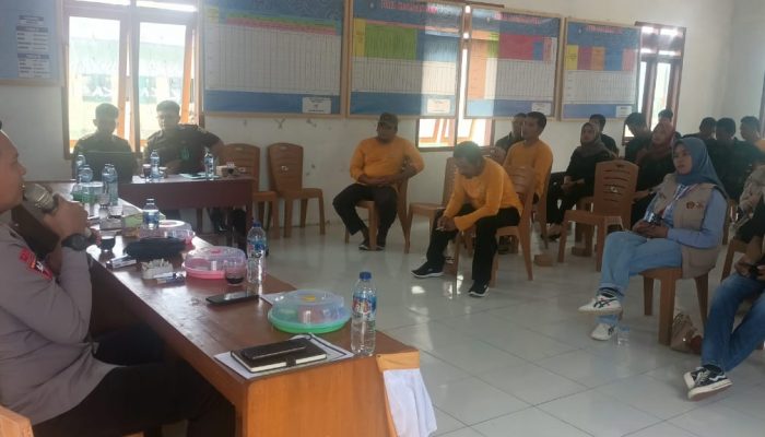 Kapolsek Bunta Beri Penguatan dan Peningkatan Kapasitas Aparat Desa