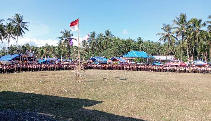 Kapolsek Toili Hadiri Pembukaan Kemah Bhakti Madrasah Banggai, Diikuti 1.956 perserta