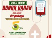Ulang Tahun ke-5, Yayasan Banggai Emas Semesta Gelar Bakti Sosial Donor Darah