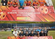Pongkeari Batui United dan Kembar 99 FC Amankan Kemenangan di Babak Penyisihan Futsal Karang Taruna Cup 2025 Desa Taloyon