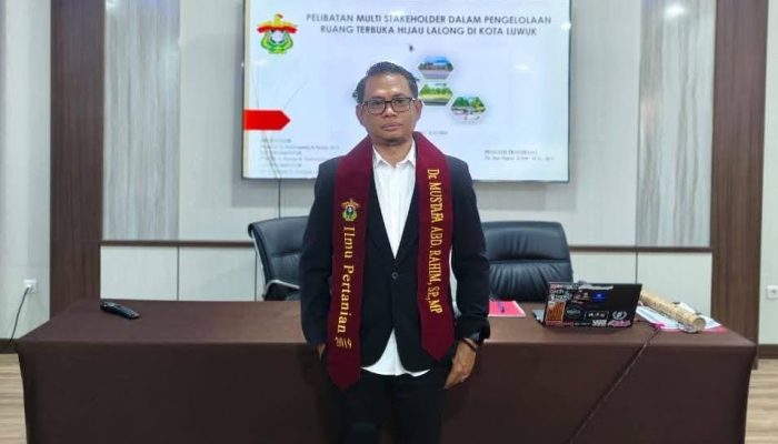 Selamat, Dekan Fakultas Pertanian dan Perikanan Unismuh Luwuk Raih Gelar Doktor di Unhas 