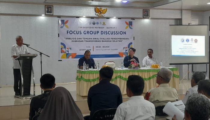 Dibuka Bupati Balut, Kementerian Transmigrasi Gelar Diskusi Pengembangan Kawasan Transmigrasi di Banggai Selatan