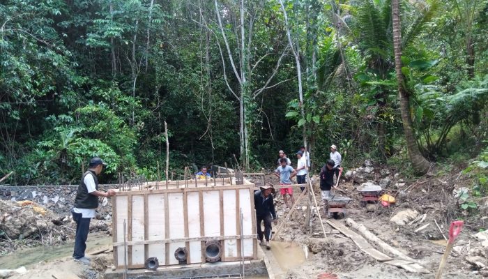 Progres Pekerjaan SPAM Liang Baru Capai 6,48 Persen