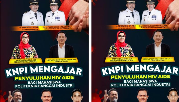 Gandeng KPA, KNPI Banggai Akan Gelar Penyuluhan HIV AIDS di POLBIN Peringati Hari Sumpah Pemuda