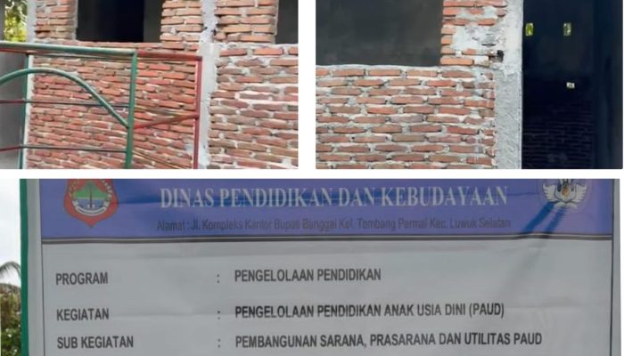 Proyek Jamban TK ABA di Nuhon Mangkrak, Aleg Herdi: Inspektorat Harus Bertindak!