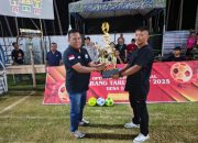PT Faisal Faris Utama Jadi Sponsorship Turnamen Futsal Karang Taruna Cup 2025 Desa Taloyon