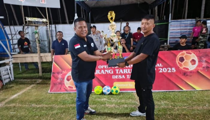PT Faisal Faris Utama Jadi Sponsorship Turnamen Futsal Karang Taruna Cup 2025 Desa Taloyon