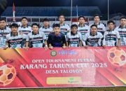 Manguni Fc Raih Kemenangan dan Lolos ke Putaran Kedua Open Turnamen Futsal Karang Taruna Cup 2025