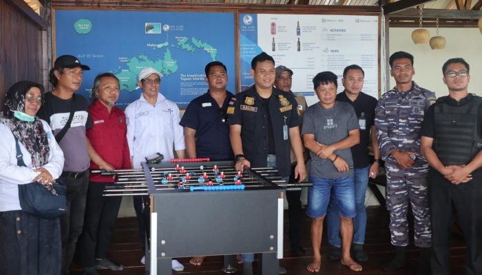 Tim Operasi Gabungan Lakukan Pengawasan Orang Asing di Pulau Malenge Kepulauan Togean