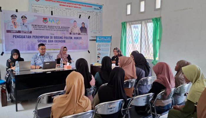 Dinas P2KBP3A Banggai Gelar Penguatan Perempuan di Bidang Politik, Hukum, Sosial, dan Ekonomi