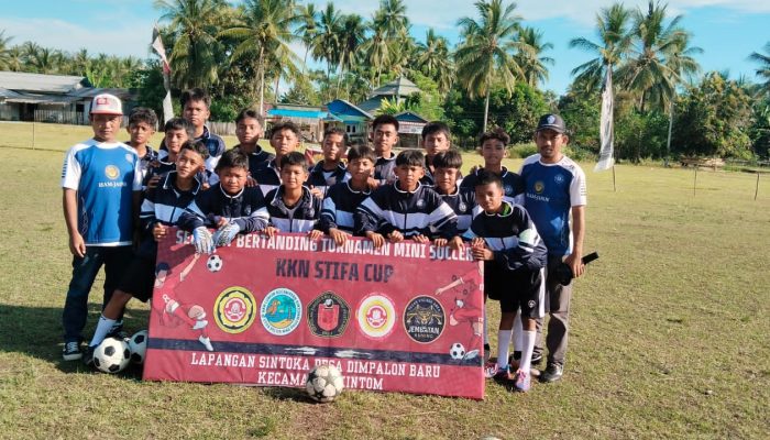 SSB Buana Nambo Raih Kemenangan Perdana di Babak Penyisihan Turnamen Mini Soccer KKN STIFA Palu