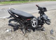 Lakalantas Mio Vs Avanza Terjadi di Biak Luwuk Utara, Pemotor Asal Lobu Patah Kaki