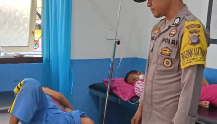 Bocah 8 Tahun di Kintom Tertabrak Motor Hingga Dilarikan ke RSUD Luwuk