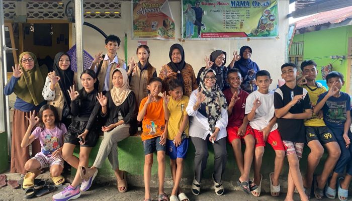 Pesan Sekretaris KPA Banggai untuk Remaja Kampung Baru, Kesehatan Reproduksi Investasi Masa Depan!