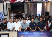 Ketua Asprov PSSI Sulteng Hadianto Rasyid Kunjungi SSB Buana Nambo, Serahkan Bantuan Rp20 Juta