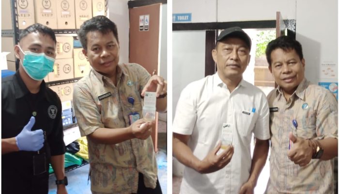 Tes Urine Berkala Pegawai BNNK Bangkep Wujudkan Disiplin dan Integritas Aparatur