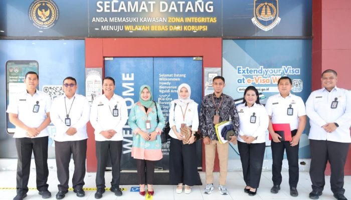 Wujud Pelayanan PRIMA, Imigrasi Banggai Terima Kunjungan Ombudsman RI Perwakilan Sulawesi Tengah