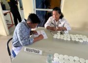 Sasar Pelajar, BNNK Bangkep Gelar Tes Urine di SMK Negeri 1 Tinangkung