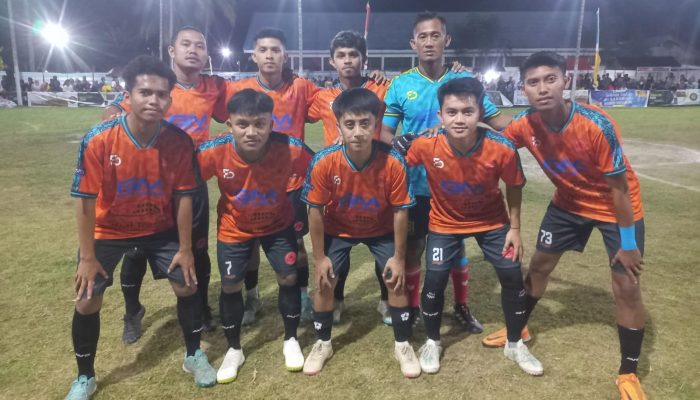 Pongkeari Batui dan PTM Lambangan Kunci Tiket ke Babak 8 Besar Turnamen Futsal Karang Taruna Desa Taloyon