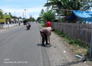 Sepasang Suami Istri di Solan Kintom Terlibat Lakalantas, Vario Vs Shogun, Pemotor Dilarikan ke RSUD Luwuk