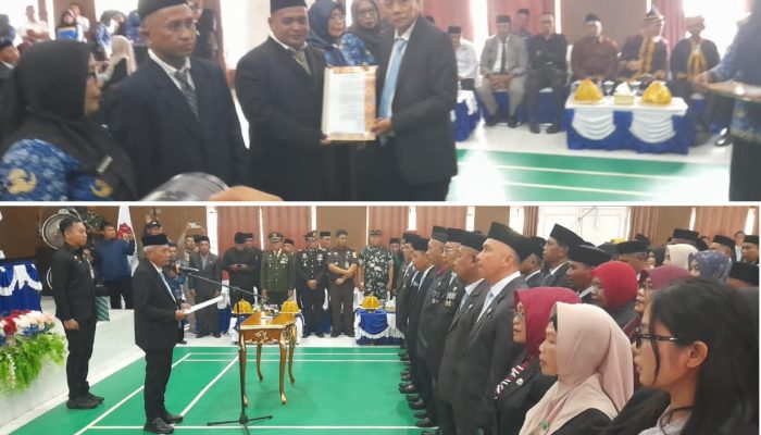 Bupati Sofyan Kaepa Lantik 10 Pejabat Eselon II dan Serahkan 7 SK Plt di Lingkup Pemkab Balut, Berikut Daftar Namanya!