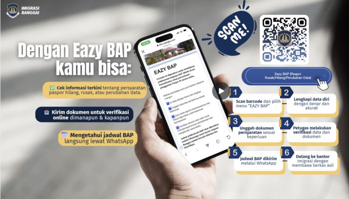 Lebih Mudah dan Lebih Cepat! Imigrasi Banggai Luncurkan Inovasi EAZY BAP untuk Masyarakat