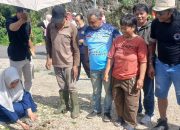 Dihadiri Wardani Murad, PWI Banggai Gelar Aksi Tanam Pohon Hingga Berbagi Sembako di Kaleke