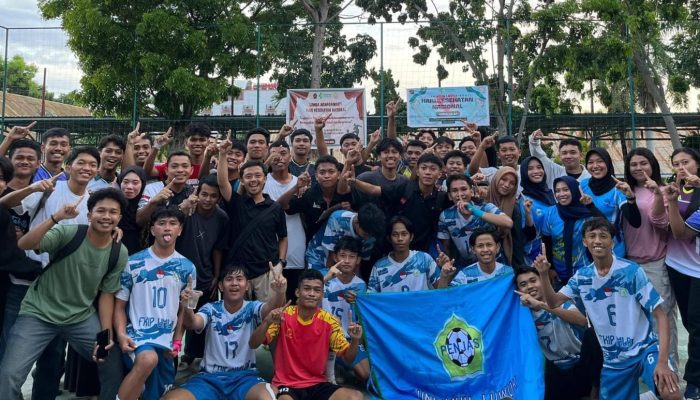 Tekuk Poltekkes 4-3, Tim Futsal PJKR 2025 Unismuh Luwuk Keluar Sebagai Jawara