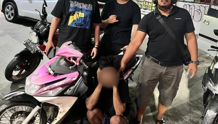 Kurang 24 Jam, Polsek Lamala Berhasil Bekuk Pelaku Penggelapan Motor