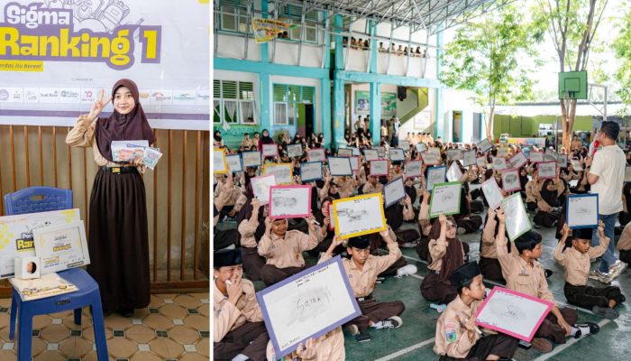 Sigma Ranking 1 Sukses Digelar di MTsN 1 Banggai, Rania Putri Jawara
