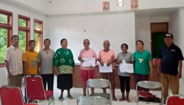 Pemdes Gansal Salurkan BLT-DD Lima Bulan untuk Ringankan Beban Tujuh KPM