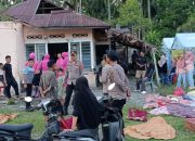 Gercep, Polisi Salurkan Bantuan untuk Korban Puting Beliung di Bunta