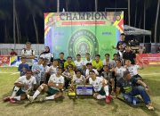 Open Turnamen Futsal Karang Taruna Cup 2025 Taloyon Resmi Ditutup, Red Wings Raih Gelar Juara