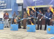 Bea Cukai Luwuk Musnahkan 84 Ribu Batang Rokok Ilegal Senilai Rp125 Juta 