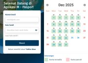 Kuota M-Paspor Desember Dibuka, Daftar Melalui M-Paspor dan Datang Sesuai Jam yang Telah Kamu Pilih!
