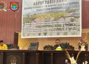 DPRD Banggai Gelar Rapat Paripurna Bahas Empat Ranperda dan Pandangan Umum Fraksi