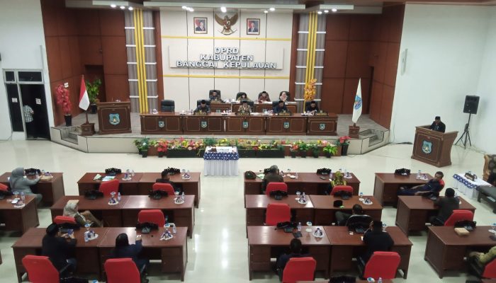 DPRD Bangkep Gelar Paripurna Pengesahan APBD 2026 dan Tiga Perda Baru