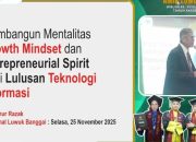 Bawa Orasi Ilmiah di Wisuda AMIK Luwuk, Prof Mashur Ajak Lulusan Berani Bermental Pengusaha